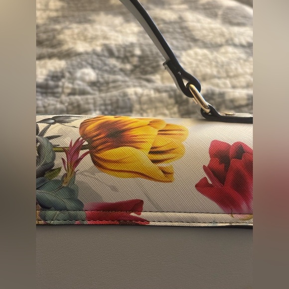 Dune London Floral Gray Shoulder Bag - Picture 12 of 13